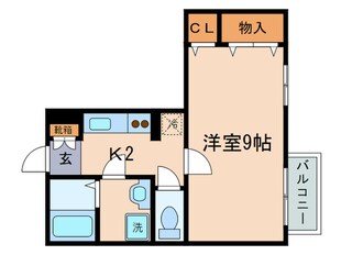 モナリエコ－トⅠの物件間取画像